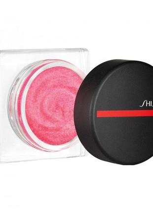 Shiseido minimalist  румяна мусовые 5г новый тестер, оттенок 02 chiyoko