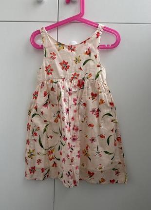 Платье zara 5-6 лет