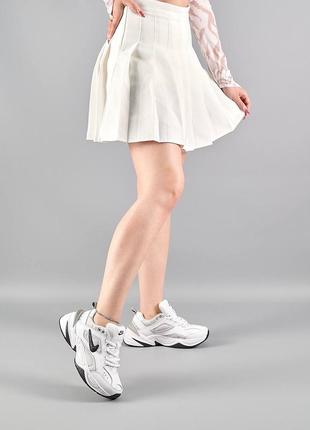 Жіночі кросівки nike m2k tekno white black essential,стильне та зручне жіноче взуття5 фото