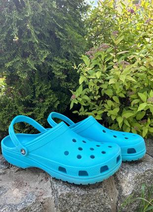 "мужские клоги сабо crocs classic clogs 52 размер1 фото
