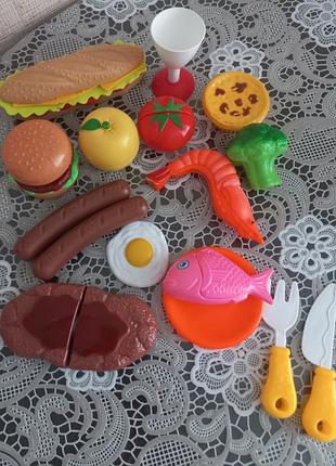 Детские игрушки на липучке