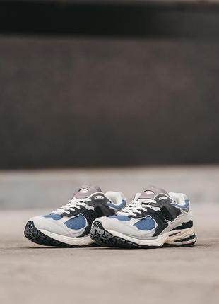 В стиле new balance 2002r мужские кроссовки5 фото