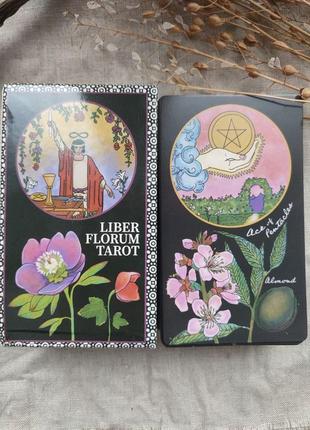 Гадальні карти таро lieber florum tarot таро райдера-уейта квіткове розмір стандартний