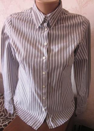 Рубашка в полоску Tommy hilfiger размер s (новая)