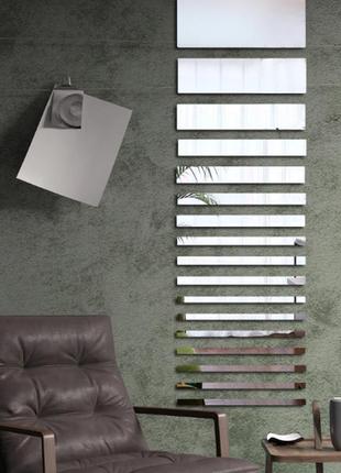 Дзеркало декоративна плівка 50×100 см срібло