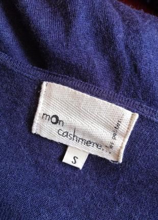 Стильная туника джемпер с драпировкой в стиле cos  mon cashmere шёлк шерсть кашемир6 фото