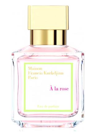 A la rose maison francis kurkdjian