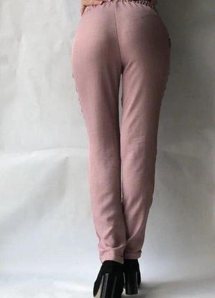 Жіночі літні штани льон-котон р. 52,54,583 фото