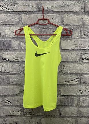 Жіноча женская майка nike pro combat dry big swoosh tech adidas under armour