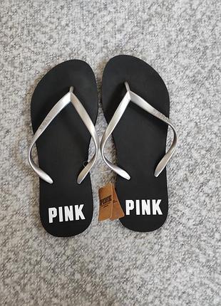 Вьетнамки victoria ́s secret р.7-8 pink