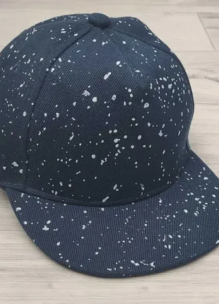 Кепка детская снепбек (snapback) темно-синий 50-54р (2226)