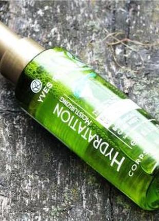 Тонізуючий спрей для тіла yves rocher з екстрактом алое віра/ протермінований