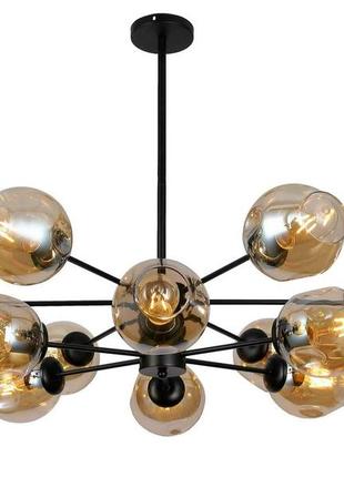 Люстра молекула levistella 7526035-12 bk+br