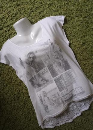 Футболка з принтом amisu