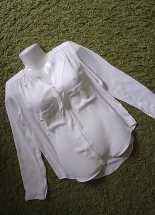 Блузка оверсайз zara