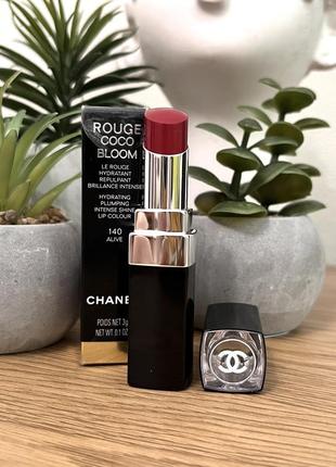 Оригінал chanel rouge coco bloom зволожувальна помада для губ 132 vivacity оригинал увлажняющая помада