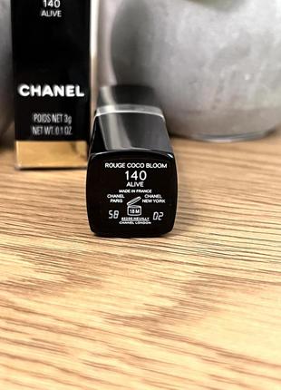 Оригінал chanel rouge coco bloom зволожувальна помада для губ 132 vivacity оригинал увлажняющая помада4 фото