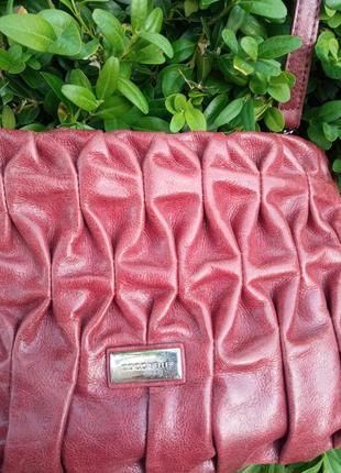 Продам брендовую кожаную сумочку от coccinelli2 фото