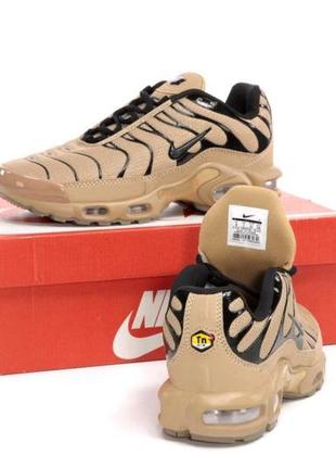 Мужские кроссовки nike air max plus tn+ brown black 41-42-455 фото