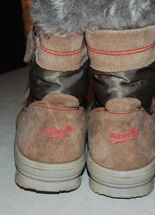 Зимние ботинки  superfit 34 размер2 фото