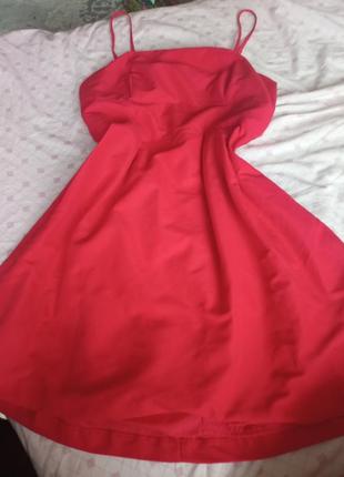 Сукня червона плаття червоне2 фото