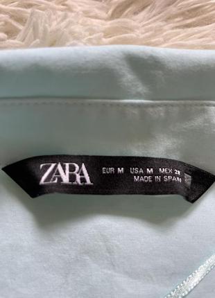 Рубашка zara из хлопка6 фото