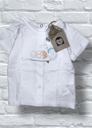 Футболочка футболка для немовлят з кнопками на спинці