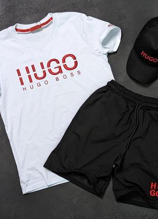 Спортивний літній костюм в стилі hugo boss