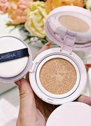 Кушон missha m magic cushion cover lasting spf50+/pa+++ №239 фото