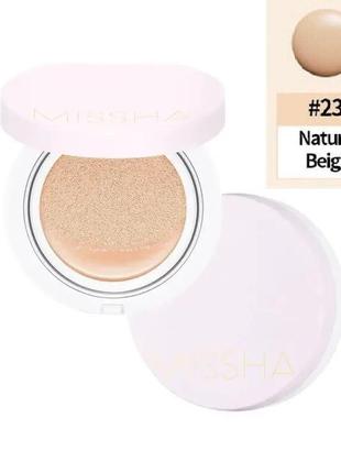 Кушон missha m magic cushion cover lasting spf50+/pa+++ №231 фото