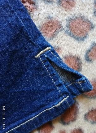 (498) чудові стрейчеві бриджі dark blue jeans унісекс/розмір w 295 фото