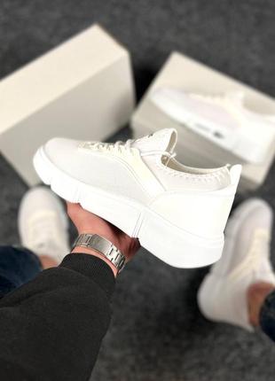Кроссовки lacoste white (40-44)6 фото