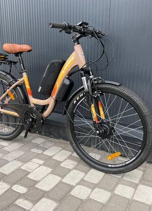 Електровелосипед 26" cubic-bike elite 450w передній привод 10,4 ah 48v panasonic2 фото