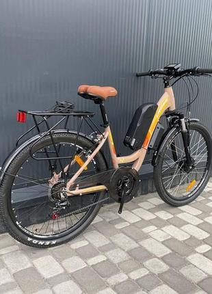 Електровелосипед 26" cubic-bike elite 450w передній привод 10,4 ah 48v panasonic3 фото