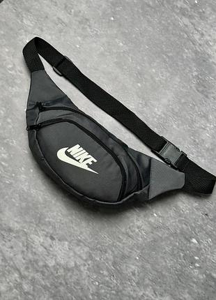 Бананка з лого nike, сумка поясна