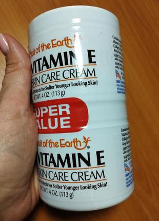 Крем fruit of the earth vitamin e skin care5 фото