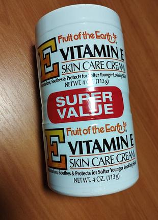 Крем fruit of the earth vitamin e skin care2 фото