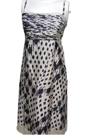 Шелковое платье сарафан