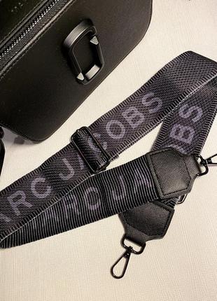 Женская сумка из экокожи турченка черная в стиле mark jacobs в стиле марк, ябс джейкобс, черно белая7 фото