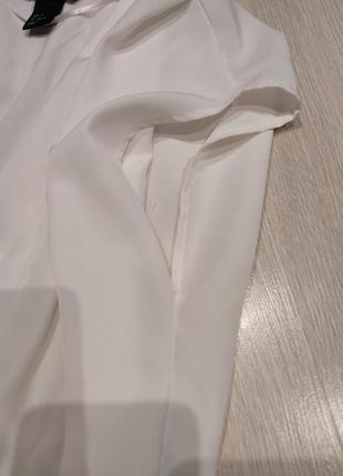 Сукня, біла блузка+синя спідниця, h&m, р. 36/s8 фото