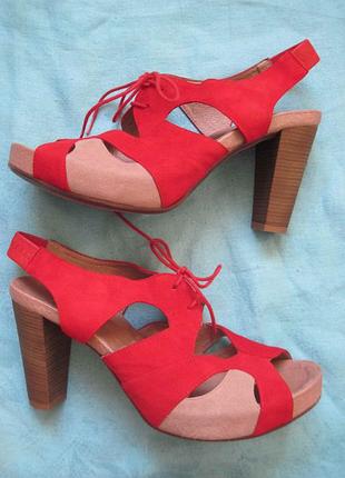 Plumers menorca (40) кожаные босоножки сандалии женские