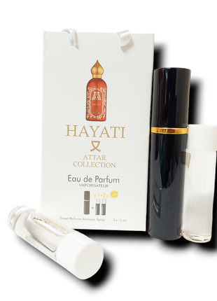 Духи унисекс 3в1 hayati attar collection 45 мл. (хаяти аттар коллекшн)