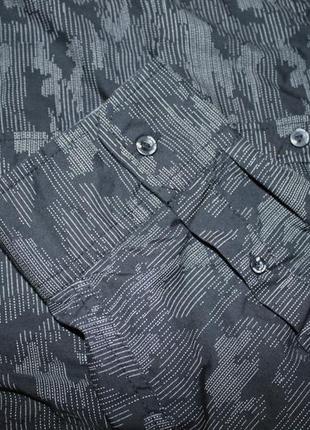C&a angelo litrico чоловіча сорочка батал великого розміру 3xl 60 62 тактична захисного кольору сіра7 фото