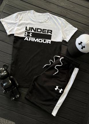 Літній костюм under armor футболка + шорти6 фото