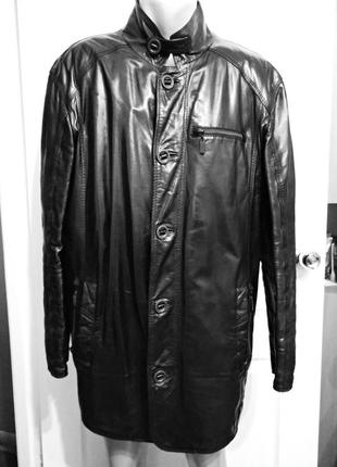 Шкіряний тренч, куртка