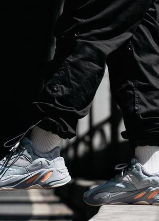 Кроссовки adidas yeezy boost 700 inertia (весна/лето/осень)5 фото