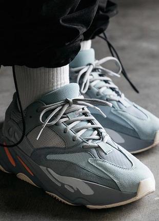 Кроссовки adidas yeezy boost 700 inertia (весна/лето/осень)3 фото