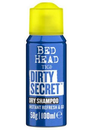 Сухий освіжувач dirty secret dry shampo mini 100 мл tigi