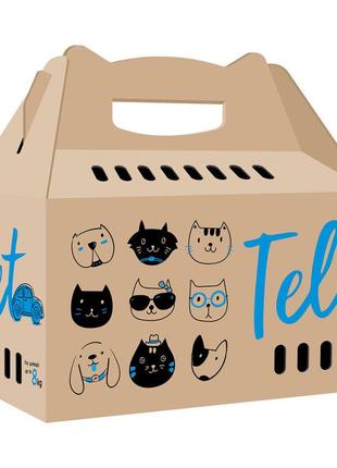 Коробка-переноска телепет (45х22х43 см)