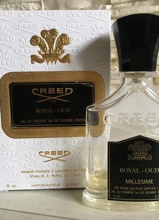 Creed royal oud💥original 1,5 мл распив аромата затест7 фото